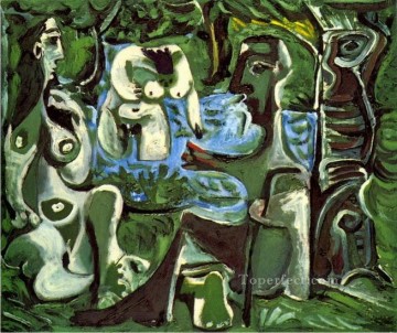 抽象的なヌード Painting - Le dejeuner sur l herbe Manet 11 1961 抽象的なヌード